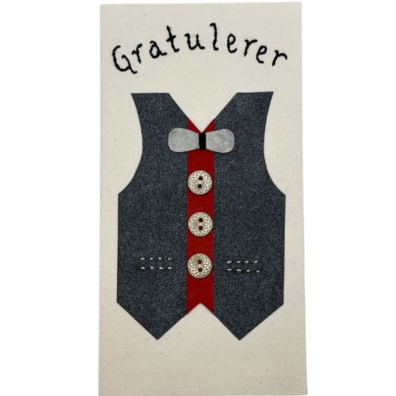 Gratulerer boy kort