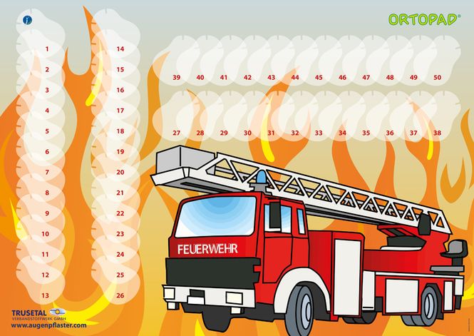 Hovedbilde Motivasjonsplakat Brannbil