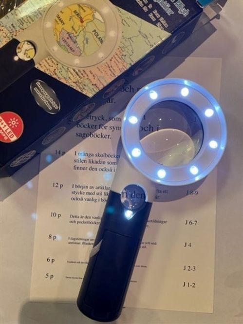Hovedbilde Circular LED Magnifier – Håndholdt ...