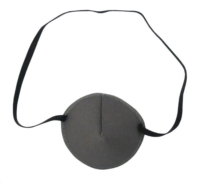 Hovedbilde Øyelapp med strikk, Regular Steel, Voksen 