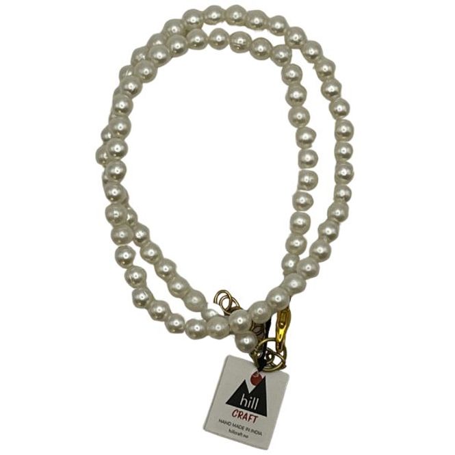 Hovedbilde  Perlesmykke mellomstore perler