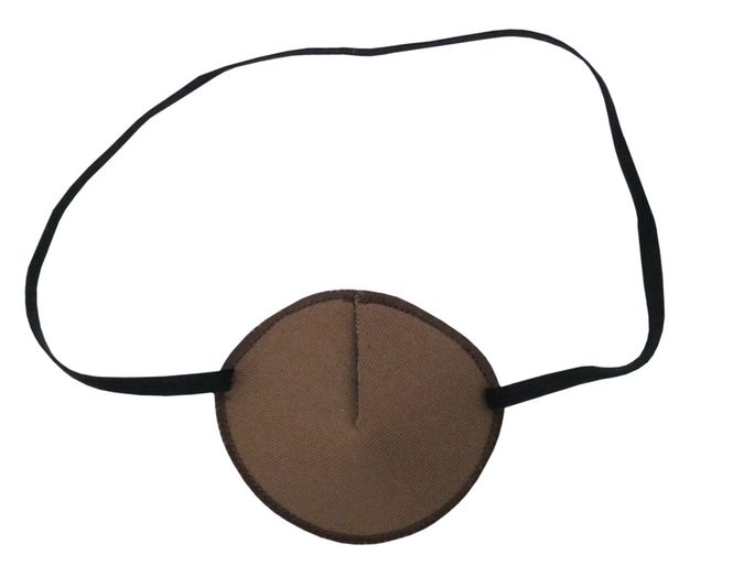 Hovedbilde Øyelapp med strikk, Regular Mocha, Voksen 