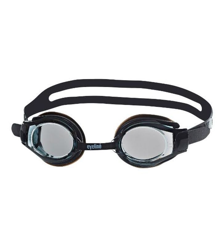 Eyeline Svømmebrille Voksne, Sort, uten styrke